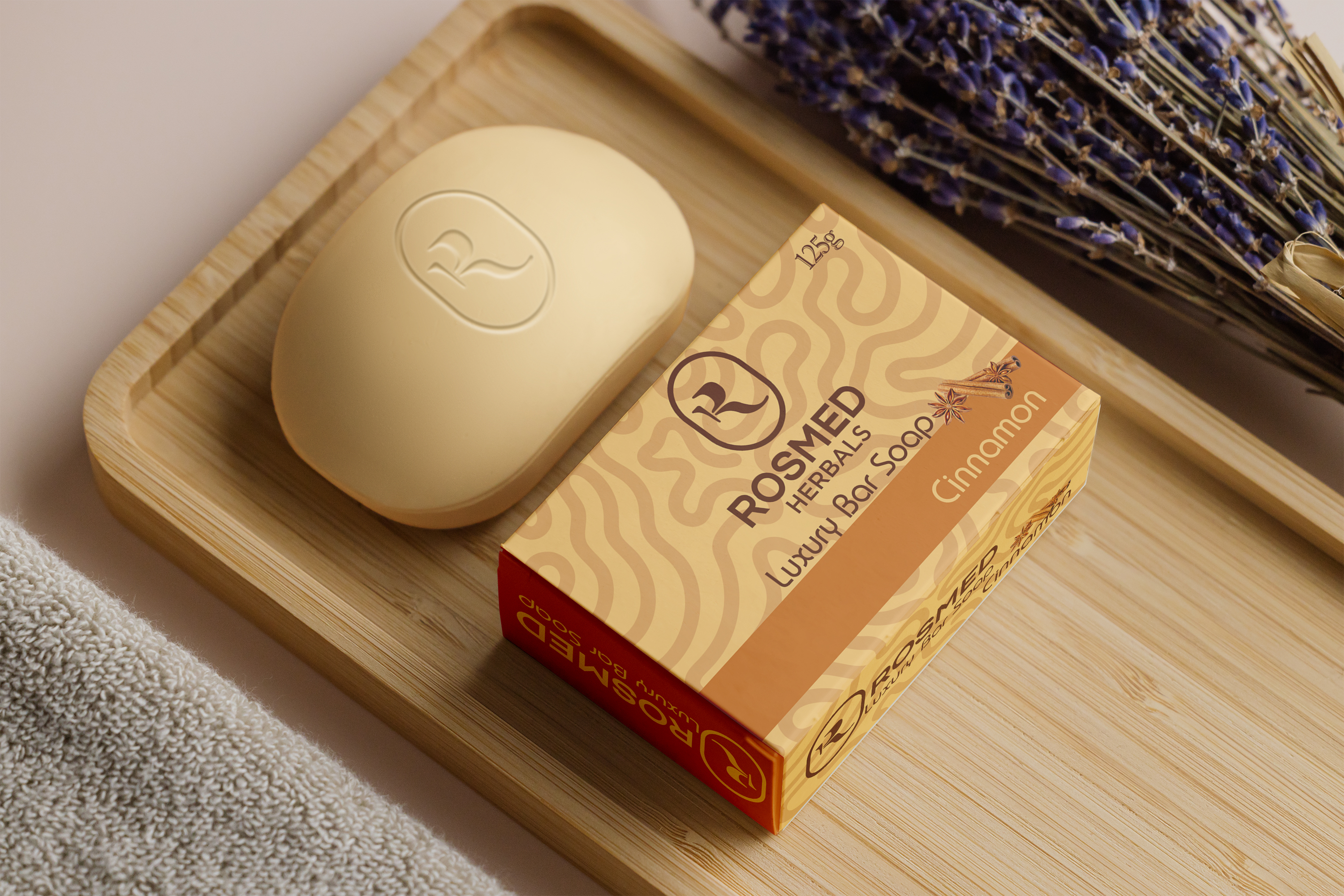 Cinnamon Luxury Barsoap - 125gms